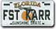 FSTKARR License Plate
